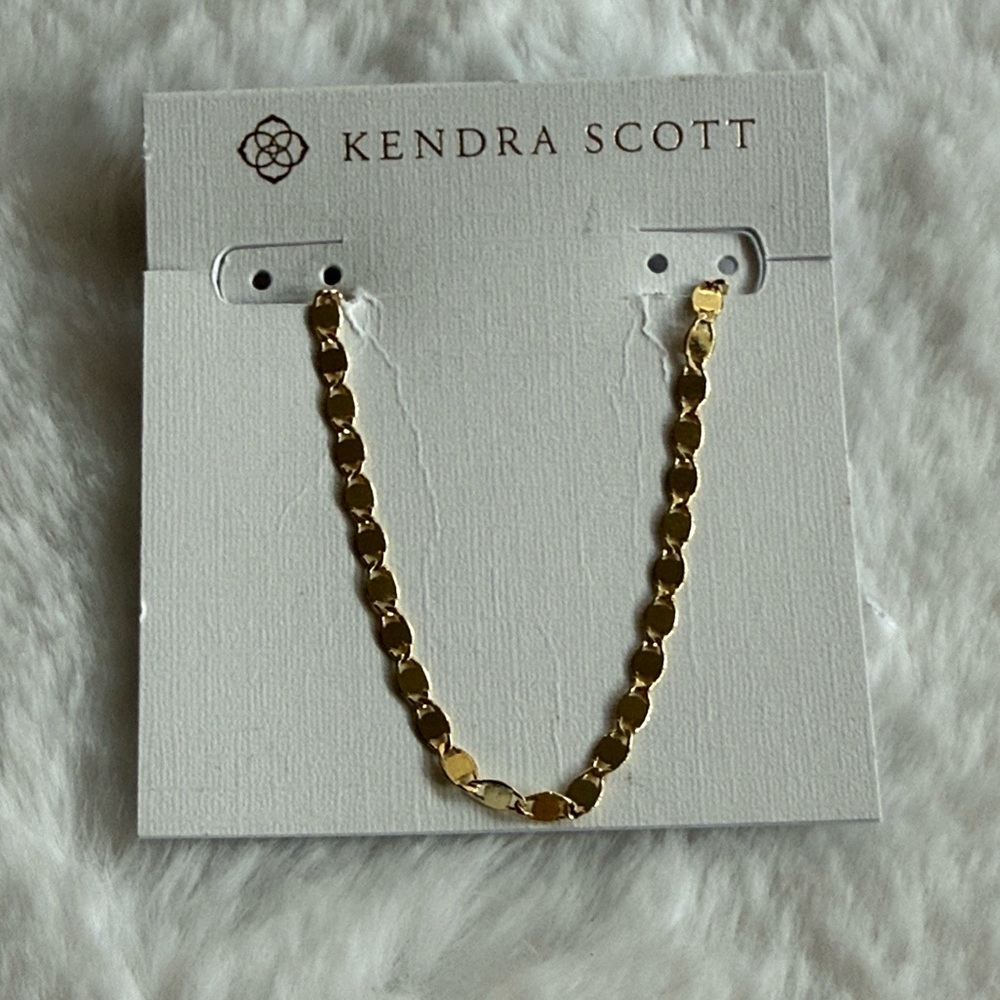 Kendra Scott Gold-Tone Mirrored Necklace